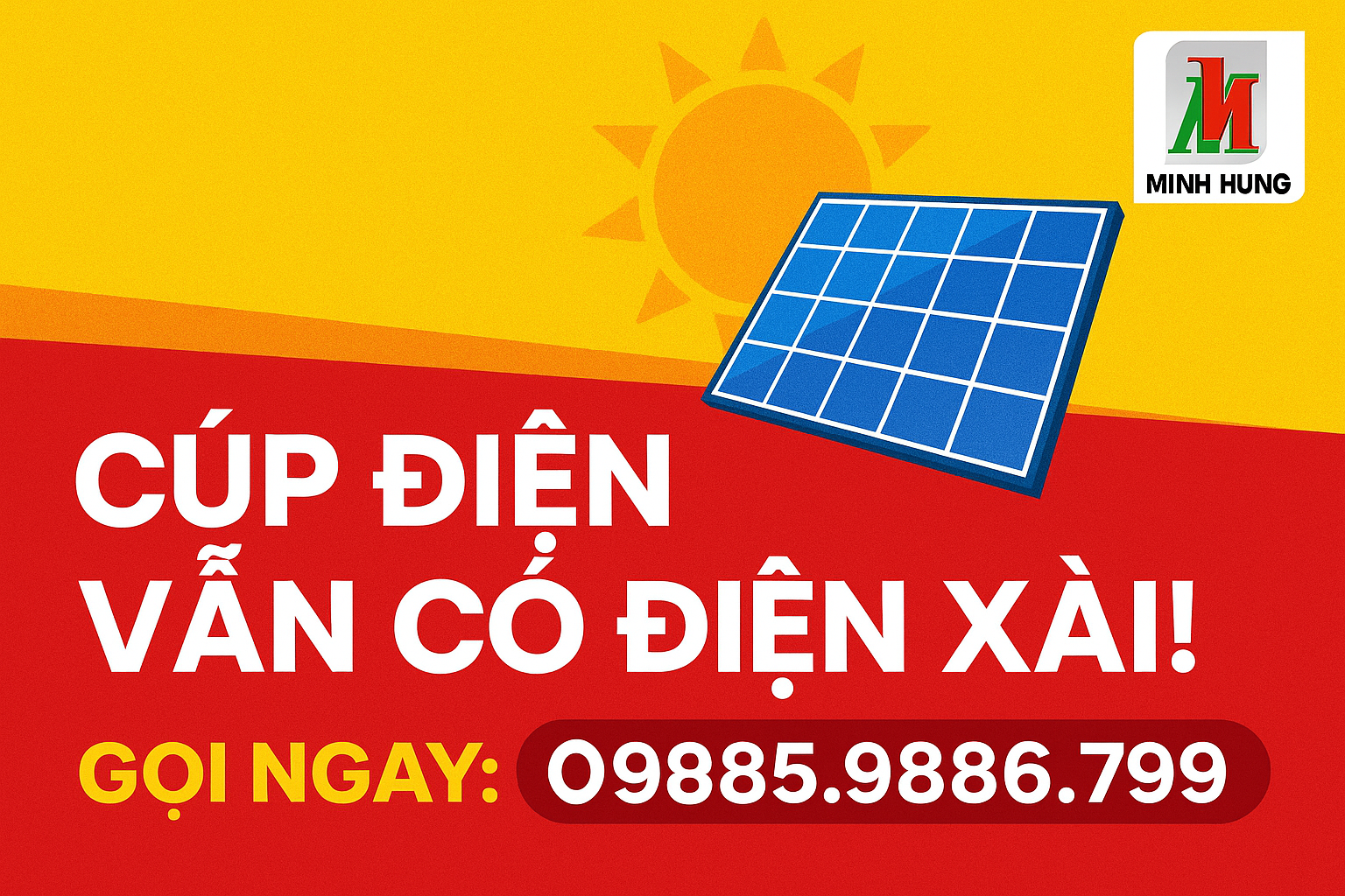 Điện mặt trời 10kw Bám Tải
